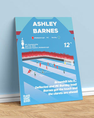 Ashley Barnes Goal vs Middlesbrough (22/23)
