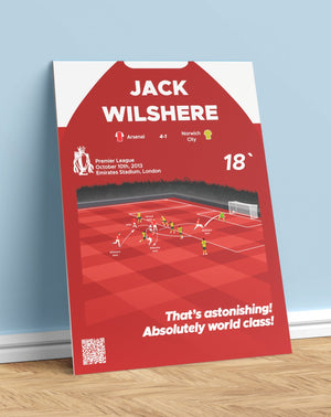 Jack Wilshere Goal vs Norwich City (13/14)